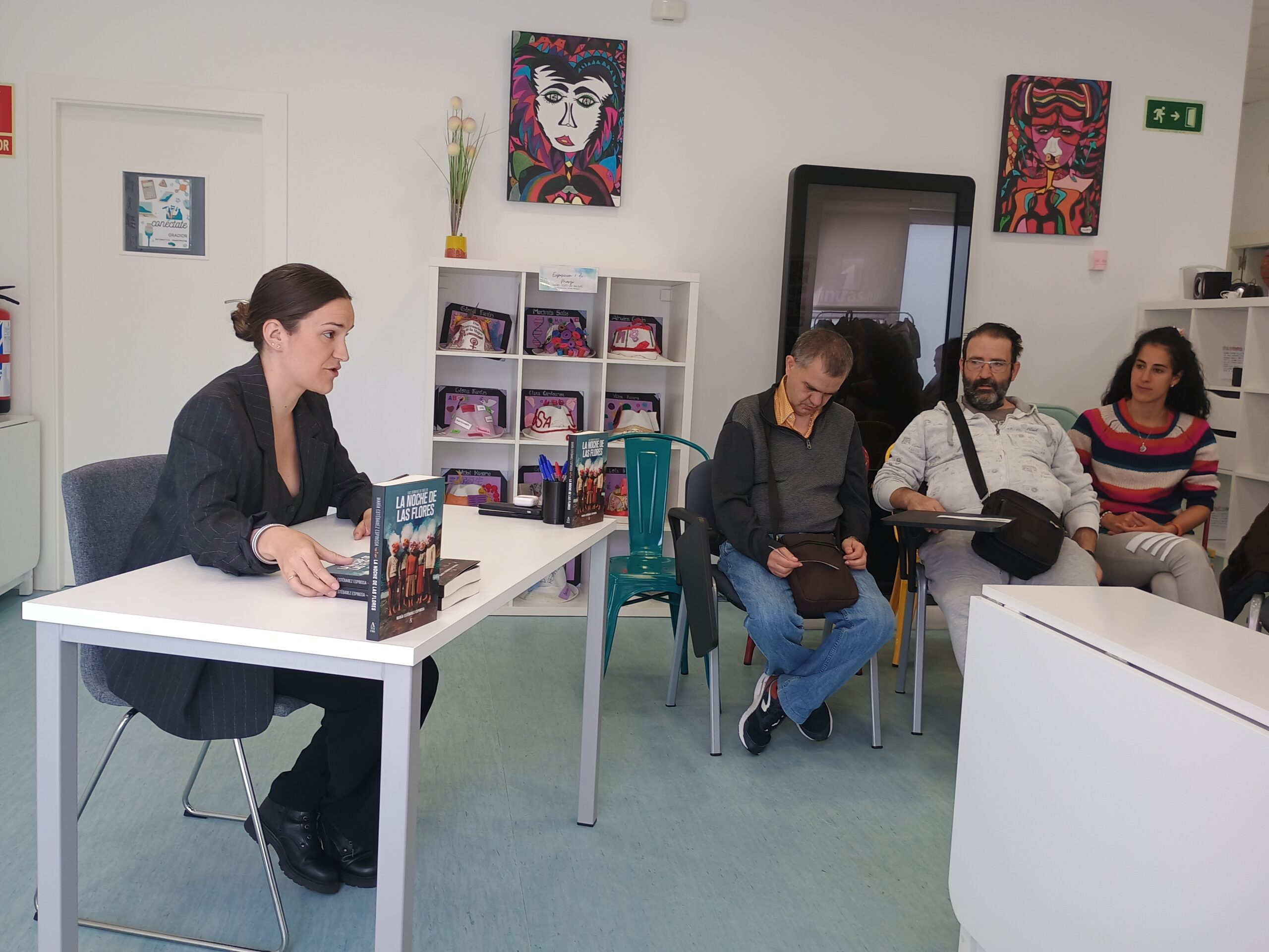 Presentación literaria. María Estébanez.